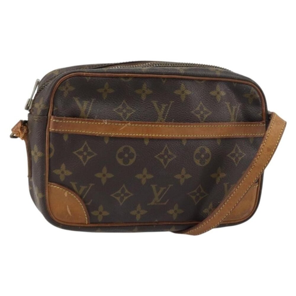 Authentic LOUIS VUITTON Monogram Trocadero 23 Shoulder Bag M51276 LV